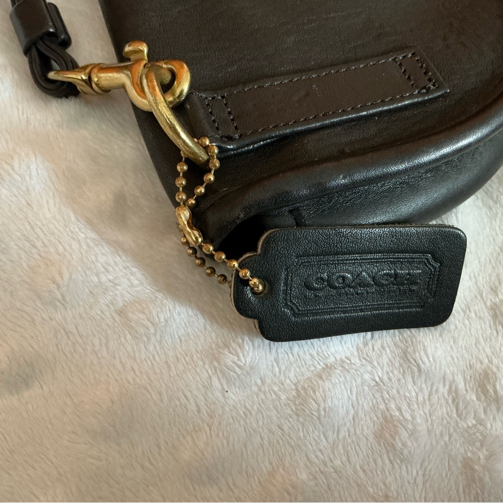 Coach Black Leather Crossbody Belt Bag - Picture 3 of 10